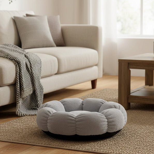 Petalnap Flower-Shaped Cat Bed For Cozy Comfort And Deep Sleep