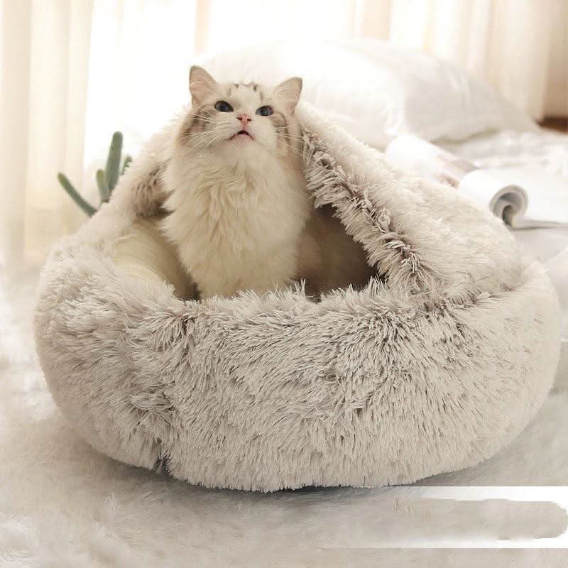 Luxury Couple's Pet Bed for Ultimate Comfort at Home