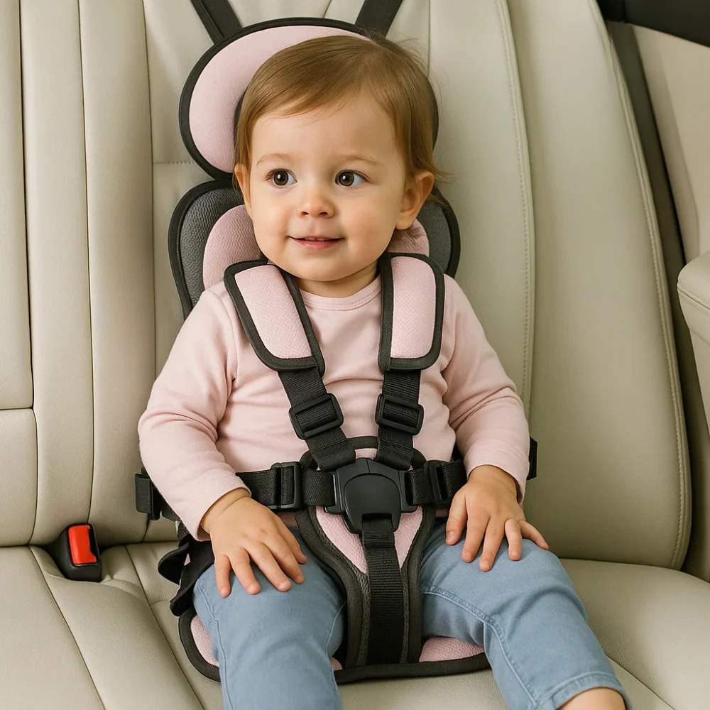 AuroraSafe Safety Seat Portable Car Seat For Ages 1 To 14 | Fervei