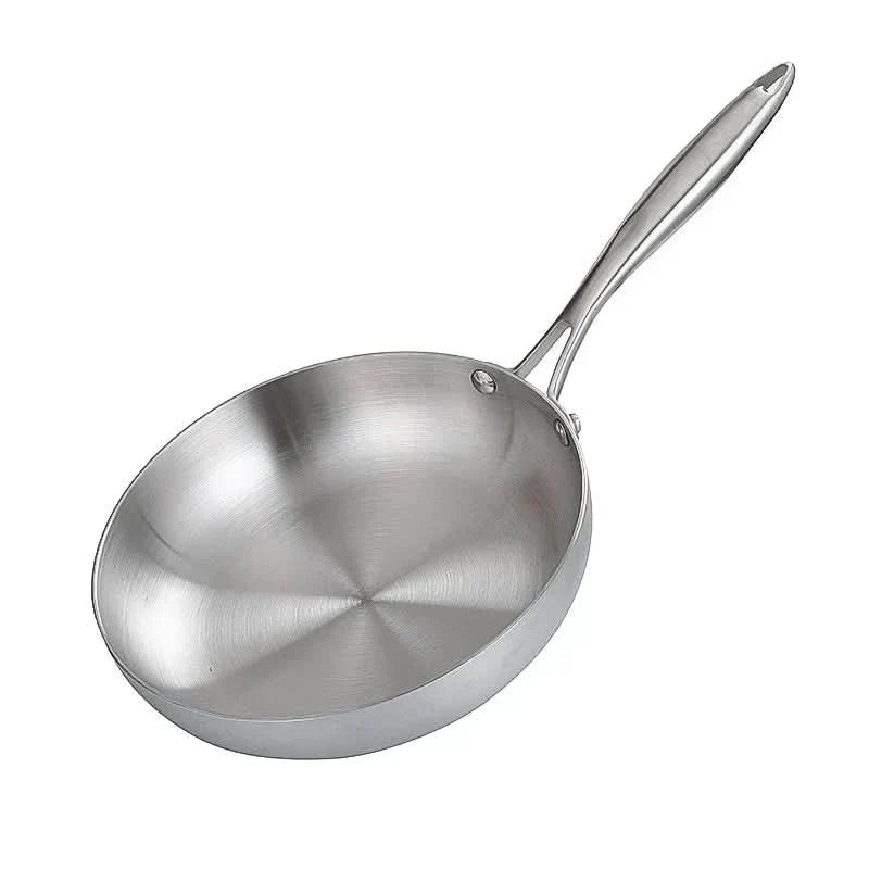 PinnaclePan Uncoated Frying Pan Preserves Natural Flavor
