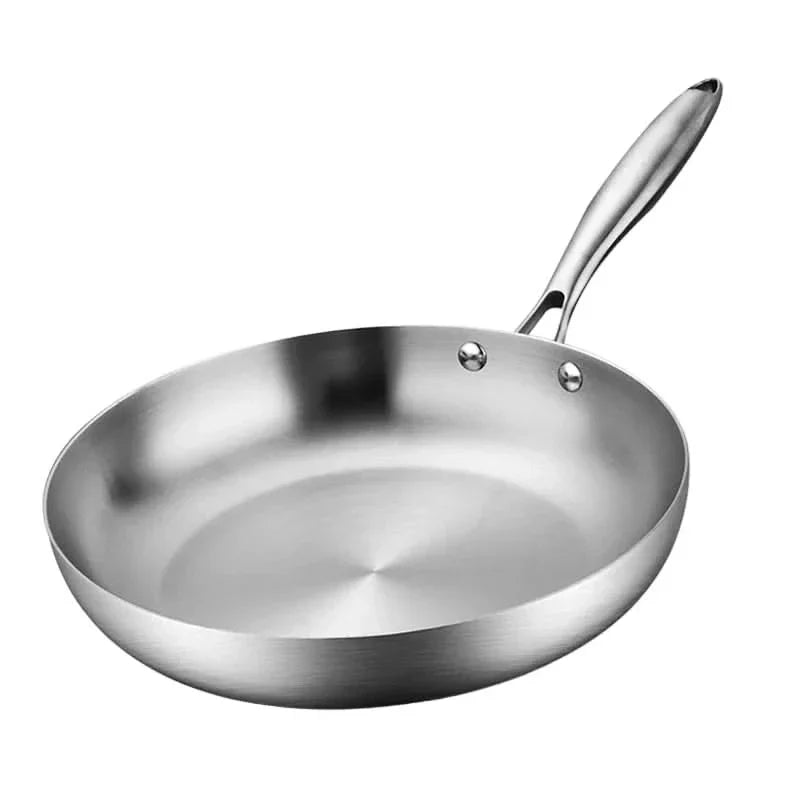 PinnaclePan Uncoated Frying Pan Preserves Natural Flavor