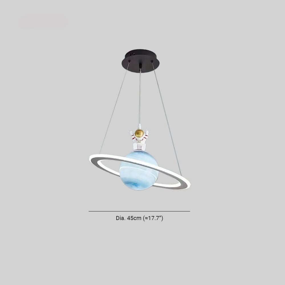 Lampada Planet Lamp Plafoniera Cosmica per Camerette a Tema Spaziale