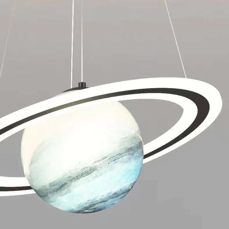 Lampada Planet Lamp Plafoniera Cosmica per Camerette a Tema Spaziale