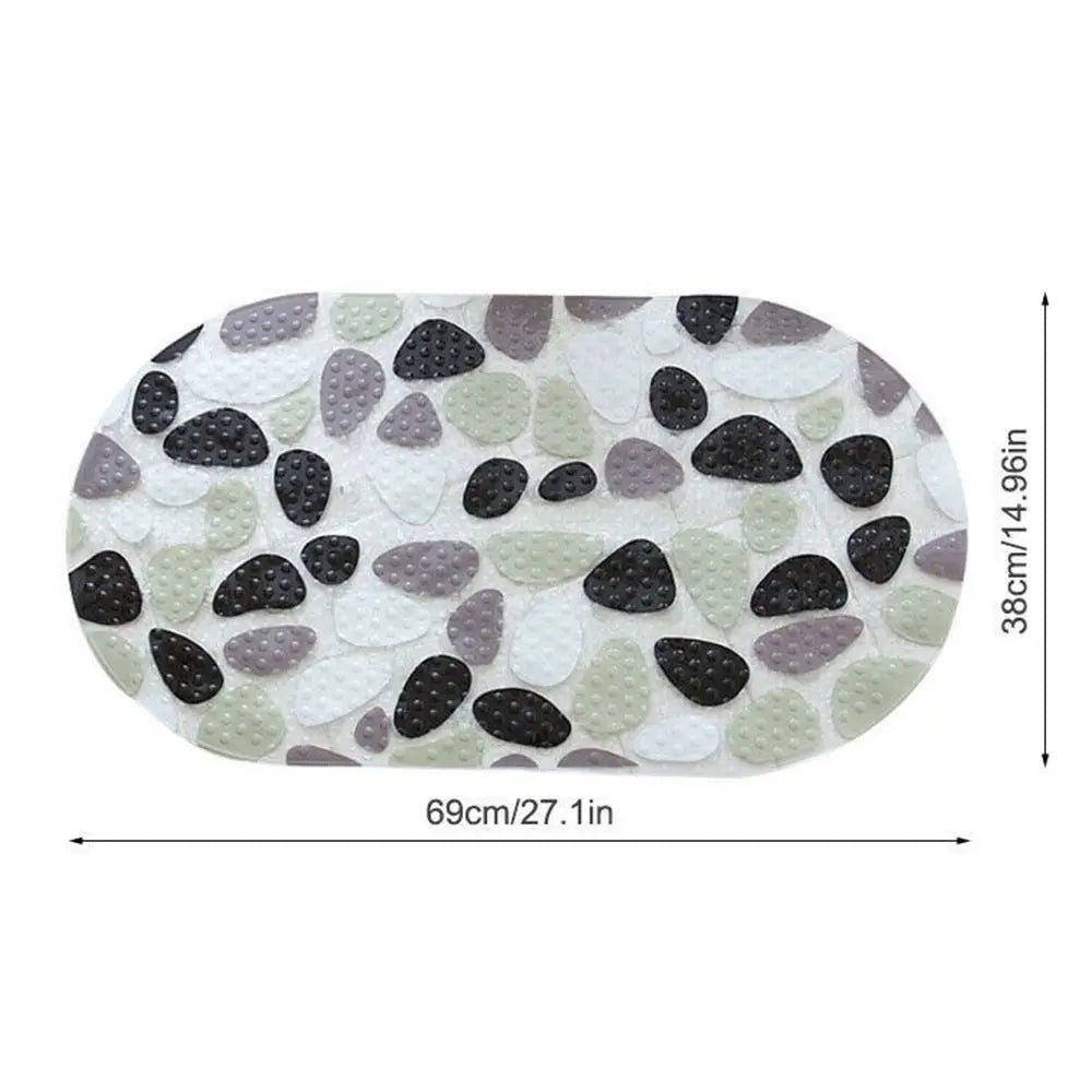 PLAYTUB SAFEPLAY Non Slip Bath Mat For Kids With Colorful Cartoon Print