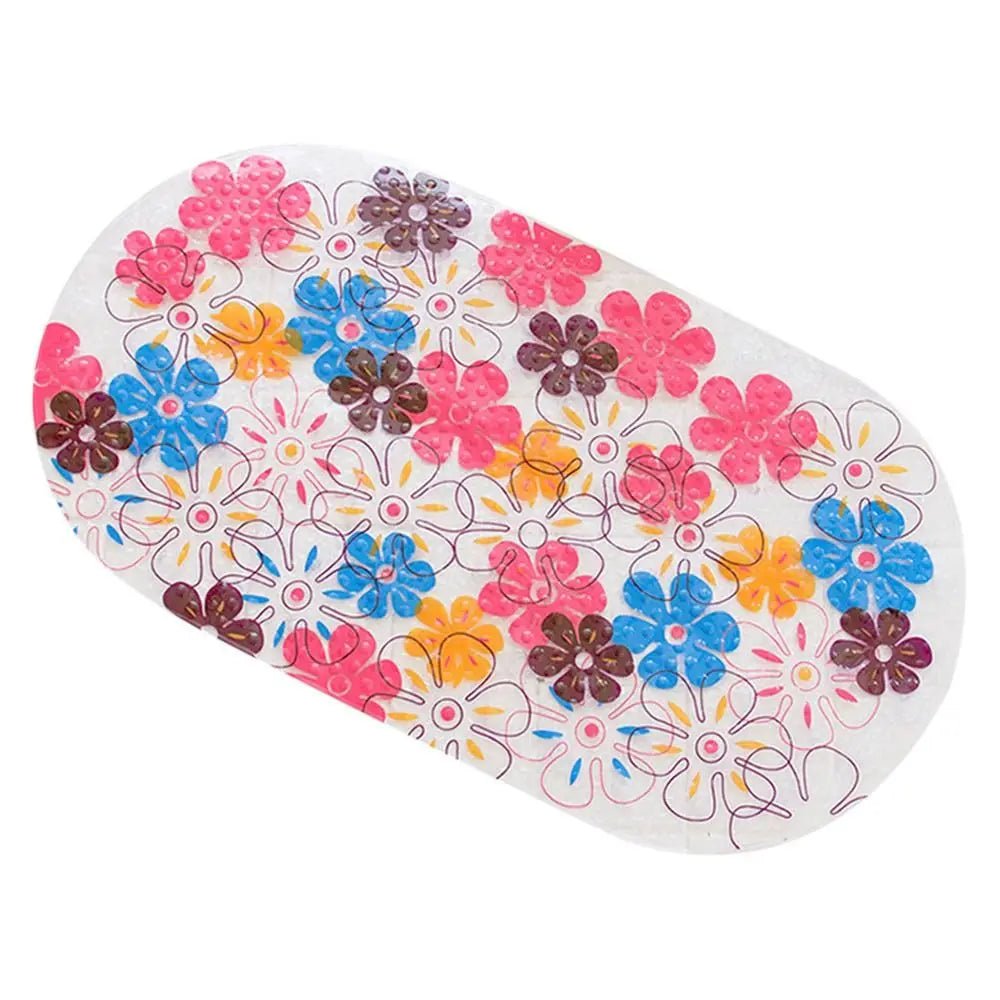 PLAYTUB SAFEPLAY Non Slip Bath Mat For Kids With Colorful Cartoon Print