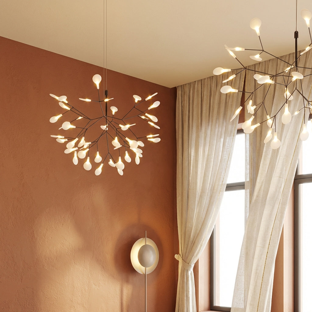 Elegantní moderní lustr Aurelian do jídelny