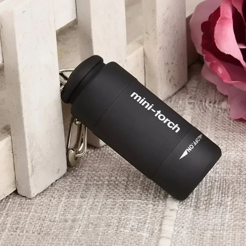 POCKETLUX ミニ USB LED 懐中電灯 充電式 防水
