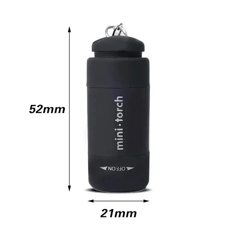 POCKETLUX ミニ USB LED 懐中電灯 充電式 防水
