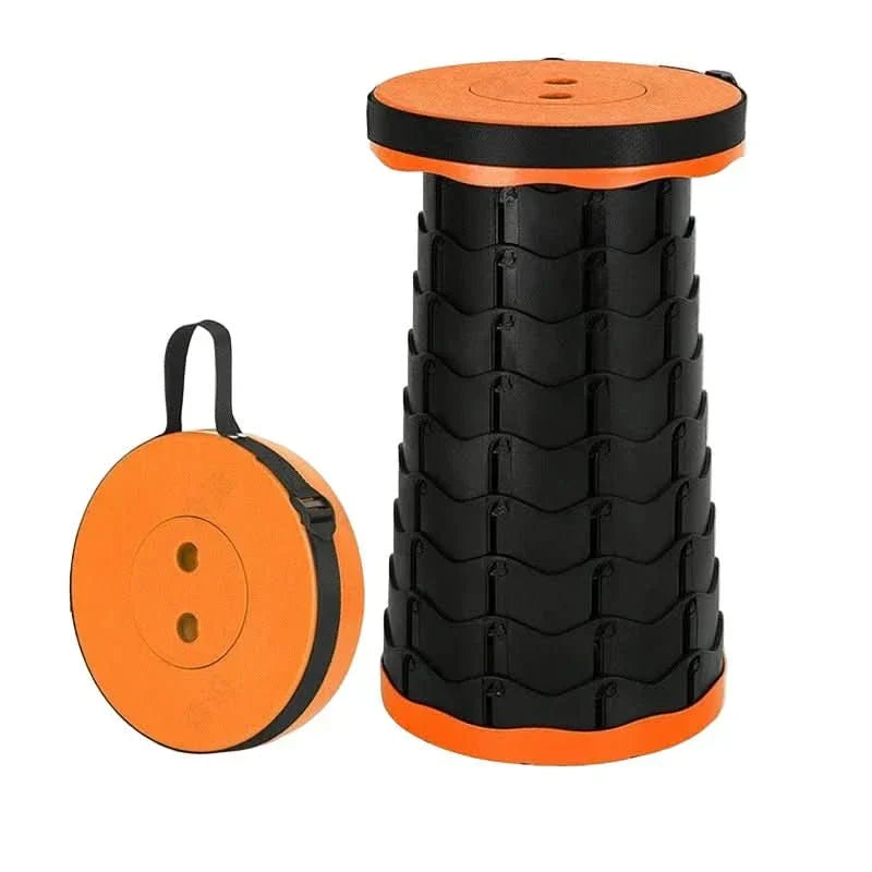 PORTABENCH Folding Stool With Telescoping Reach For Indoor And Outdoor Use