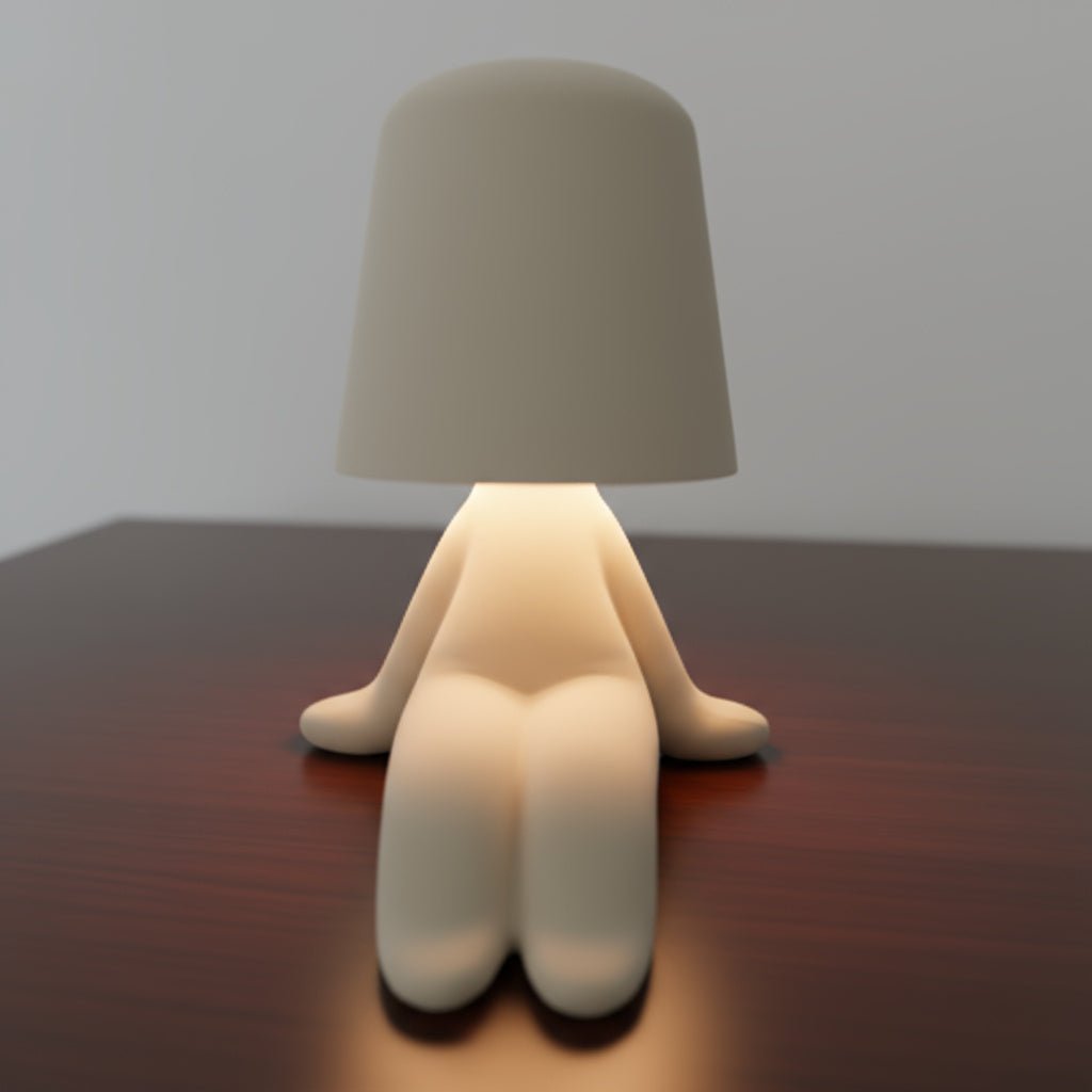Stolní lampa POSELITE LED s moderním lidským designem pro použití na stole