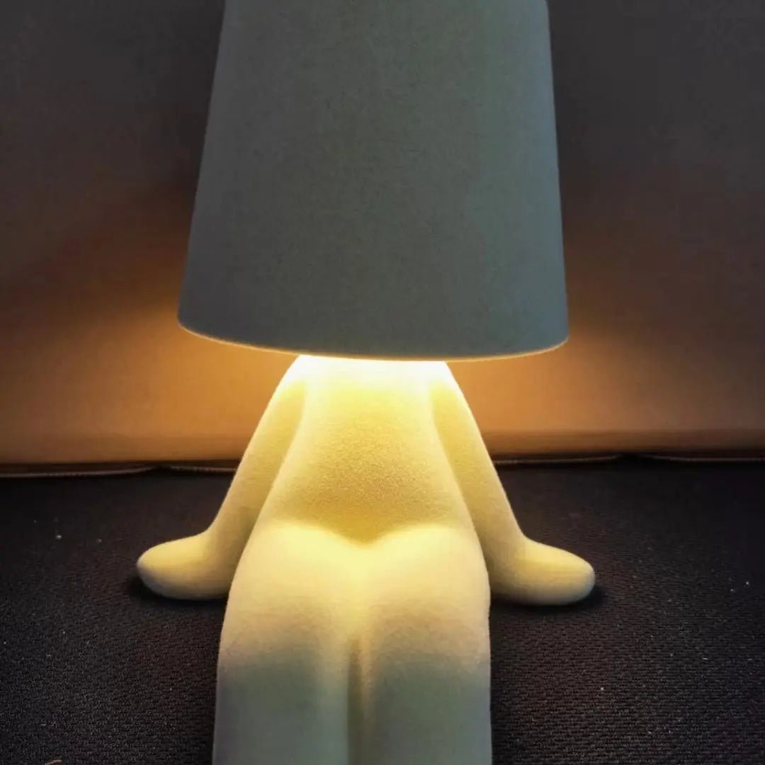 Stolní lampa POSELITE LED s moderním lidským designem pro použití na stole