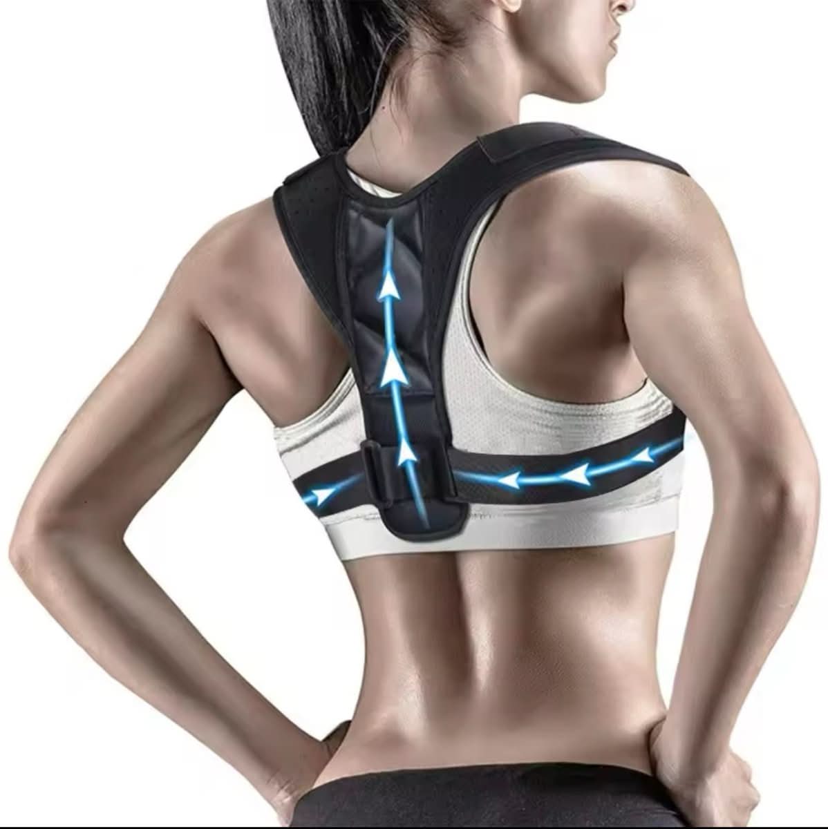 PostureFit Back Support With Adjustable Fit For Better Alignment And Comfort
