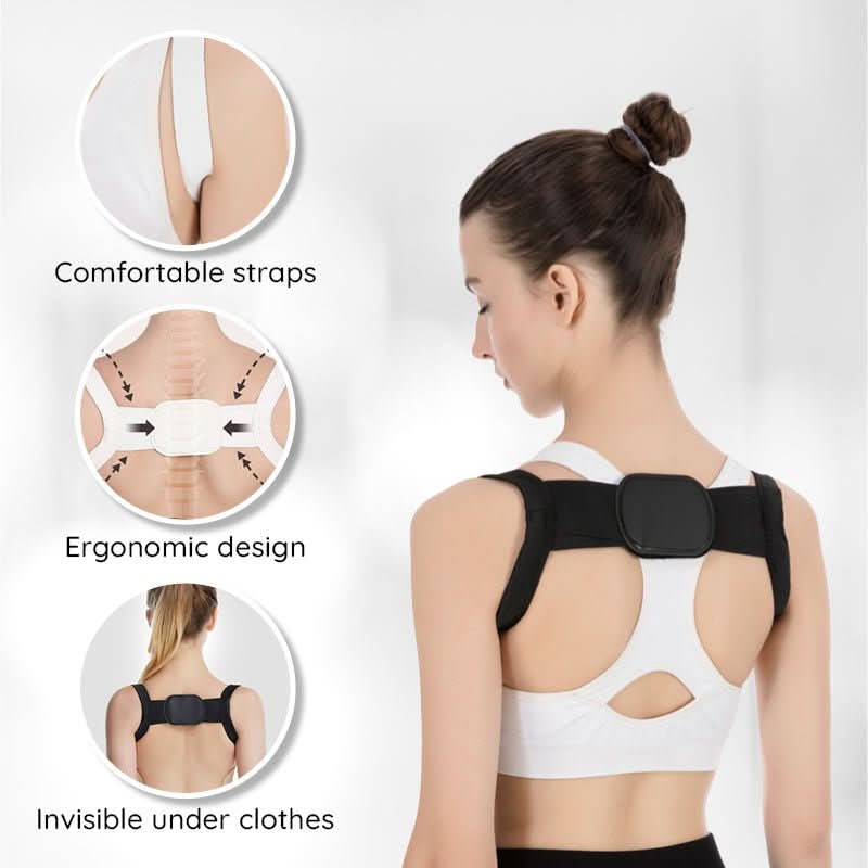 PosturePro Discreet Back Support For Posture Alignment