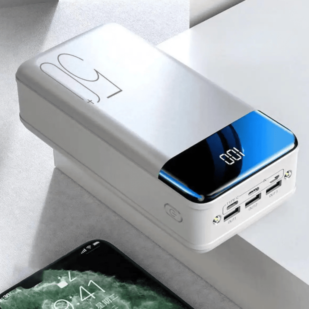 PowerBloc 50k 50000mAh batterijpakket voor gebruik onderweg