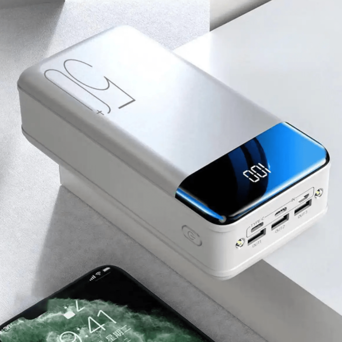 PowerBloc 50k 50000mAh batterijpakket voor gebruik onderweg