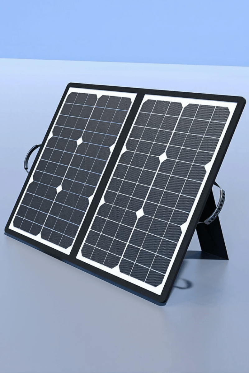 لوحة شمسية ذكية محمولة PowerFold بنظام MPPT للاستخدام الخارجي