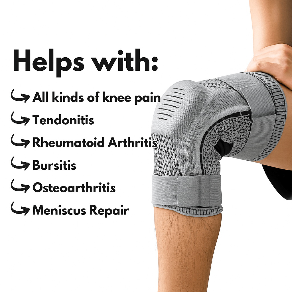 Knee Support From PowerPro Delivers Pain Relief And Joint Stability On The Move