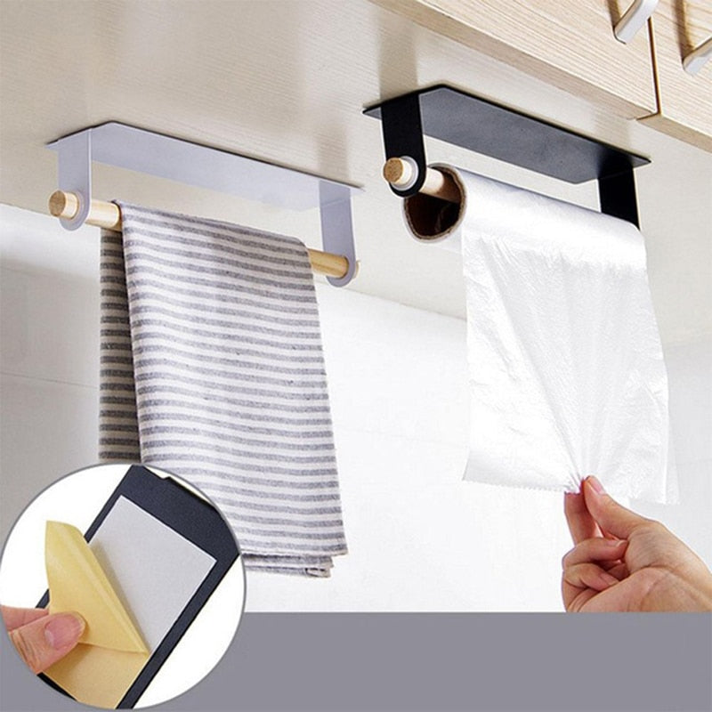 Porte-essuie-tout Lindsay pour rouleau de papier cuisine, usage domestique