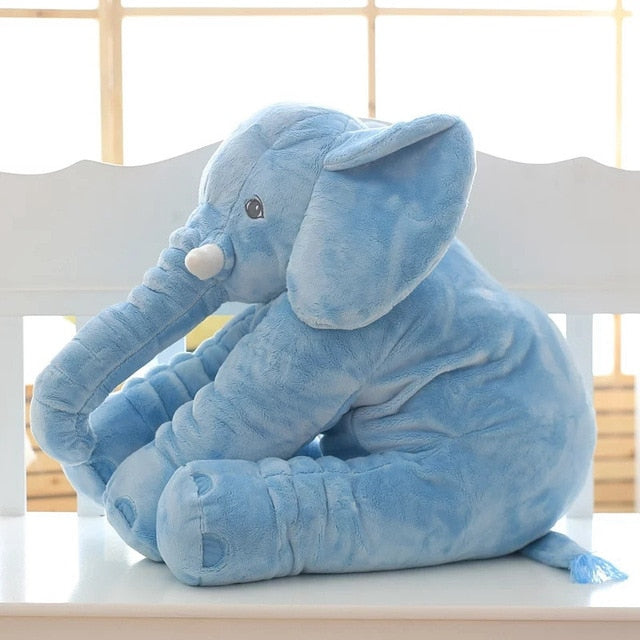 Almohada de peluche elefante Little Jax para niños, juguete suave para abrazar en dos tamaños