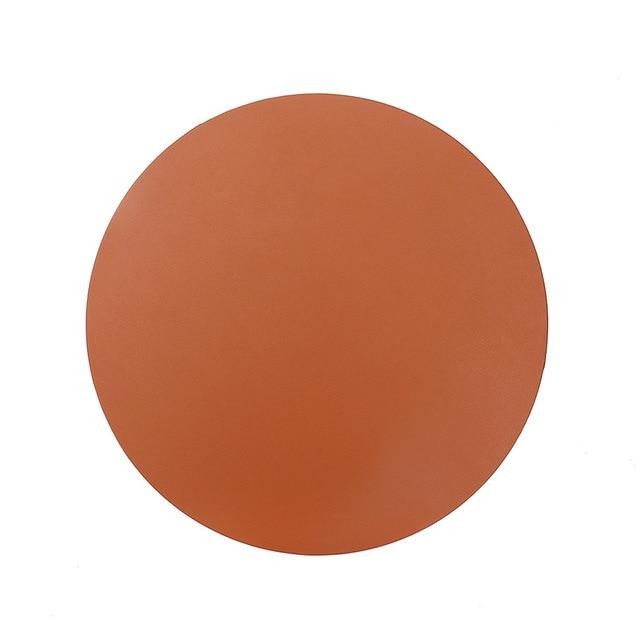 Contemporary Placemats And Coasters In PU Leather Waterproof