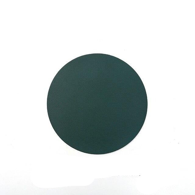 Contemporary Placemats And Coasters In PU Leather Waterproof