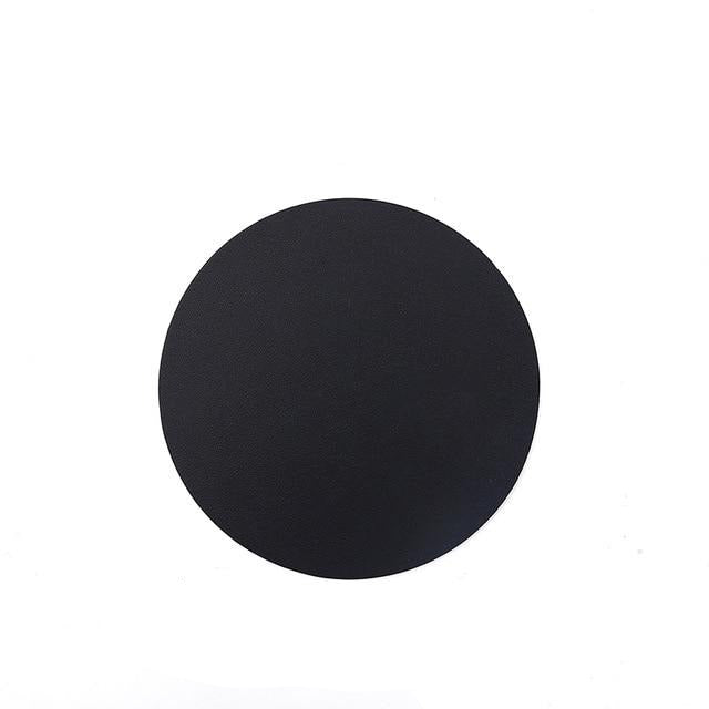 Contemporary Placemats And Coasters In PU Leather Waterproof