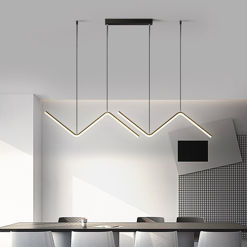 Lirana Wave Pendel til Moderne Interiører med Minimalistisk Design