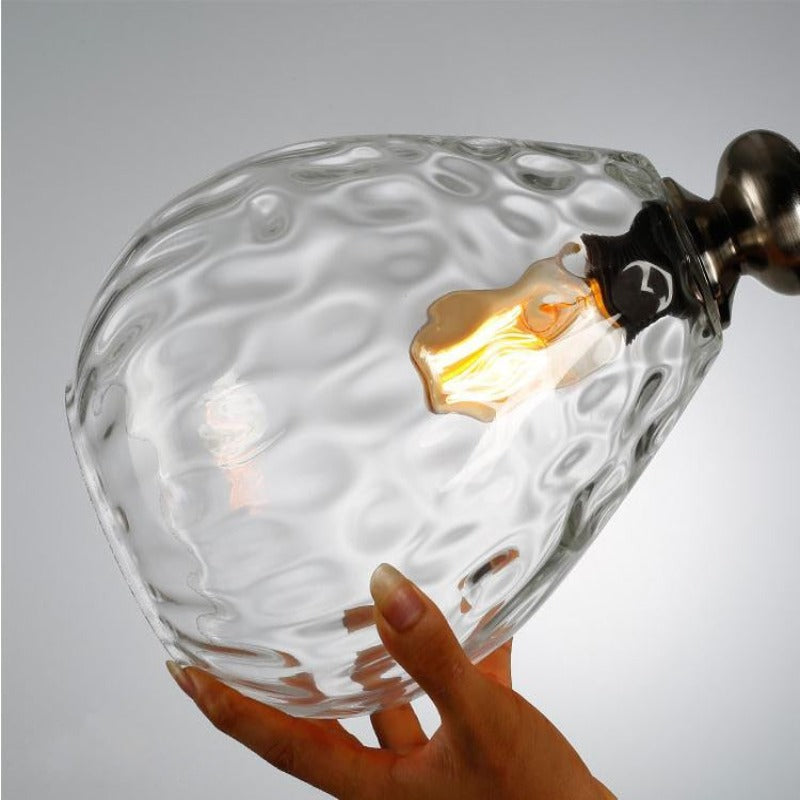 Liora Drop Glass Pendant Lamp in Modern Nordic Style