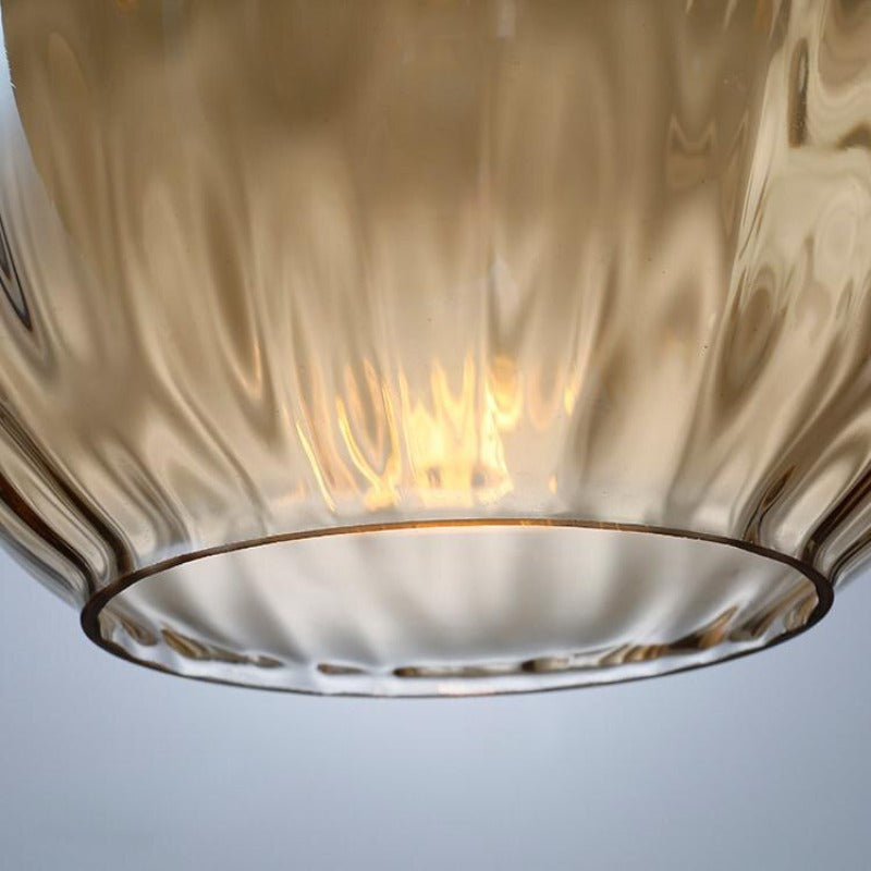 Liora Drop Glass Pendant Lamp in Modern Nordic Style