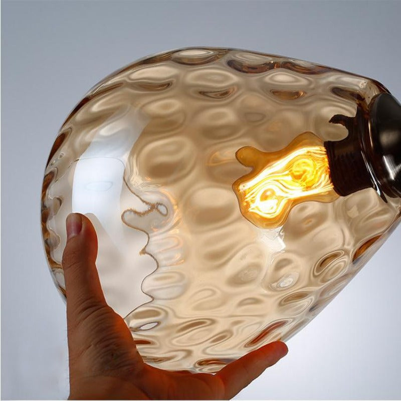 Liora Drop Glass Pendant Lamp in Modern Nordic Style