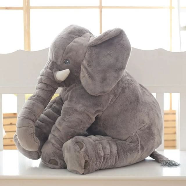 Pluszowa Poduszka Słoń Cuddle: Ultra Miękka i Przytulna dla Niemowląt i Dzieci