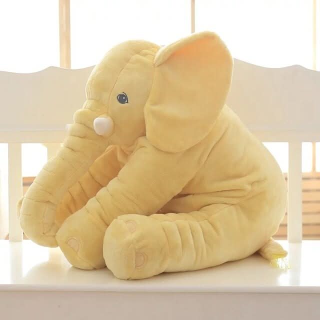 Pluszowa Poduszka Słoń Cuddle: Ultra Miękka i Przytulna dla Niemowląt i Dzieci