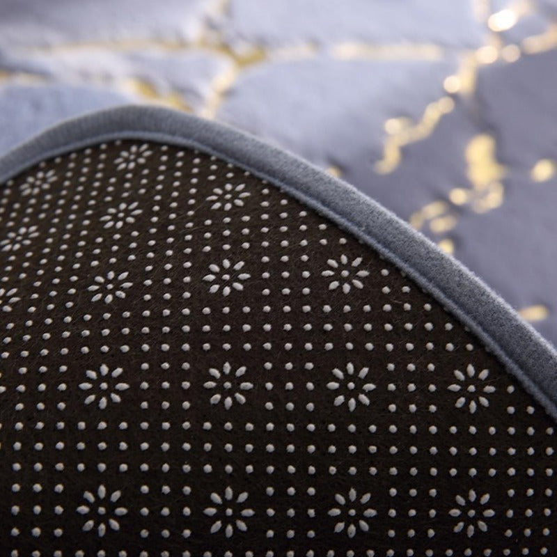 Dazzle Bath Mats With Non Slip And Super Absorbent Design