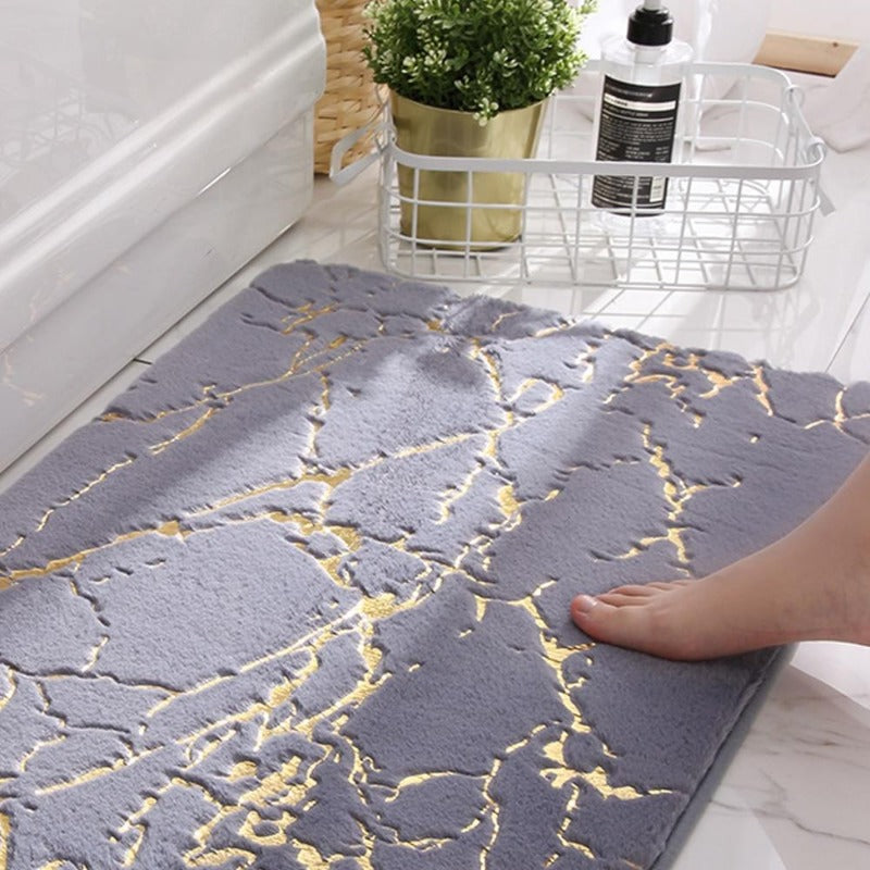 Dazzle Bath Mats With Non Slip And Super Absorbent Design