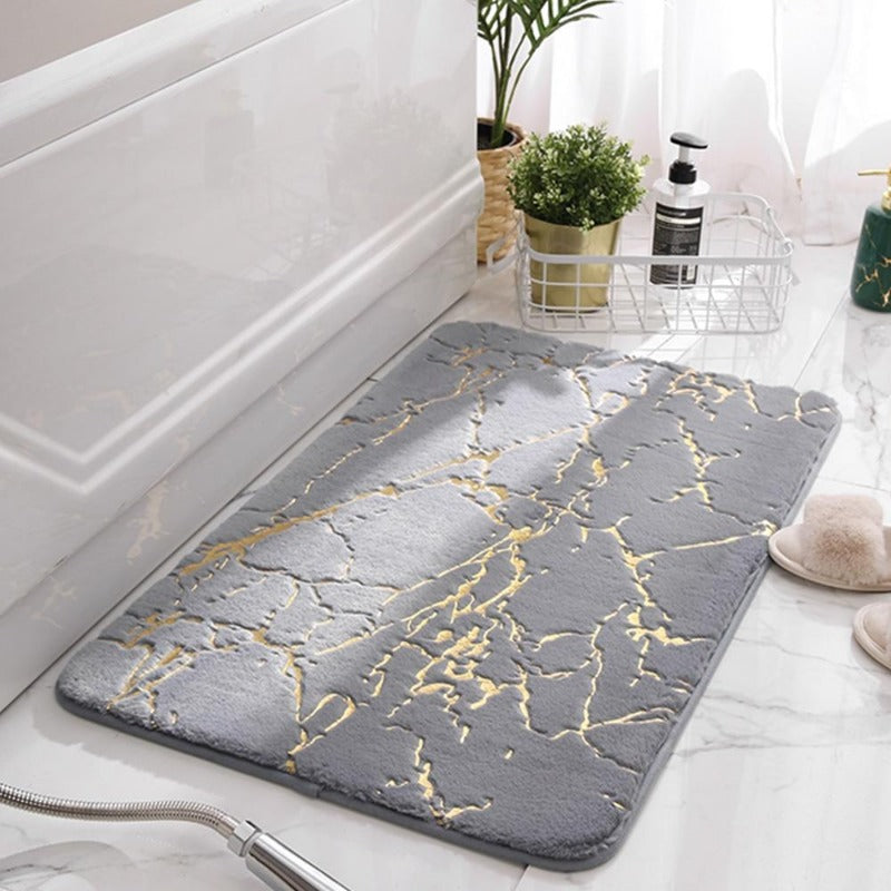 Dazzle Bath Mats With Non Slip And Super Absorbent Design