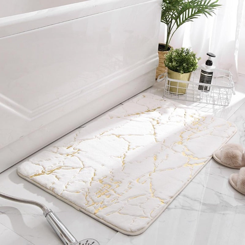 Dazzle Bath Mats With Non Slip And Super Absorbent Design