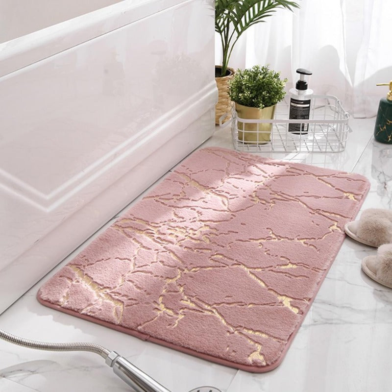 Dazzle Bath Mats With Non Slip And Super Absorbent Design