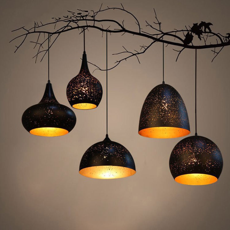 Nova Starry Warm Pendant Light For Modern Hallways