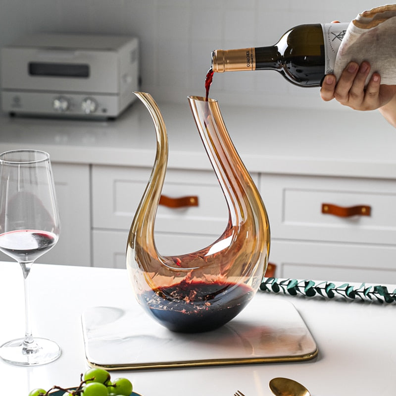 Crystal Glass Santa Rosa Wine Decanter For Wine Lovers And Collectors