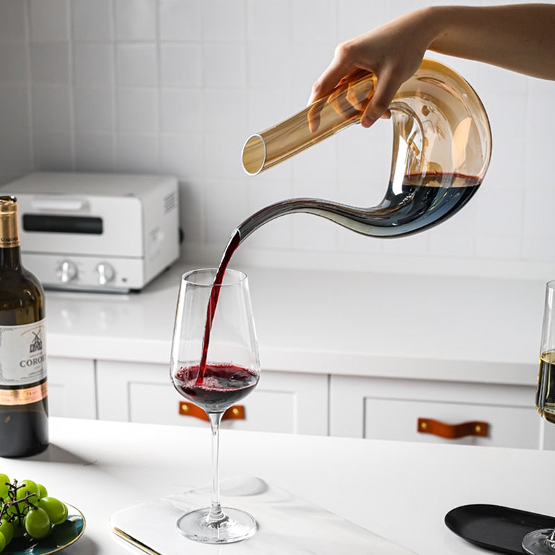 Crystal Glass Santa Rosa Wine Decanter For Wine Lovers And Collectors