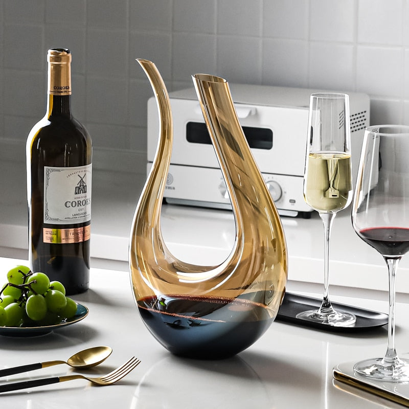 Crystal Glass Santa Rosa Wine Decanter For Wine Lovers And Collectors