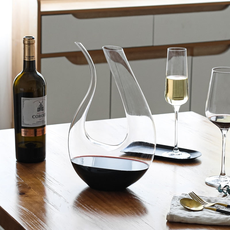 Crystal Glass Santa Rosa Wine Decanter For Wine Lovers And Collectors