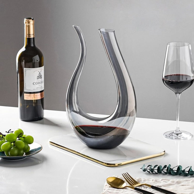 Crystal Glass Santa Rosa Wine Decanter For Wine Lovers And Collectors
