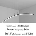 Nova Arc Pendant Light for Dining Room in Nordic Style