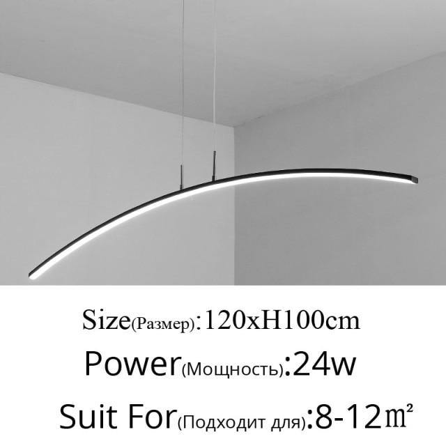 Nova Arc Pendant Light for Dining Room in Nordic Style