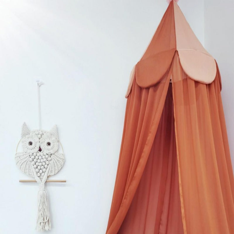 Circus Chiffon Canopy And Nursery Set Cot Cover For Kids Room