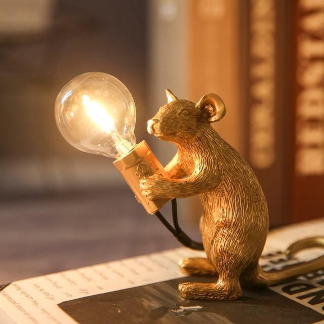 Mice lampa elegantní stolní světlo pro domácí dekoraci a obývací pokoje