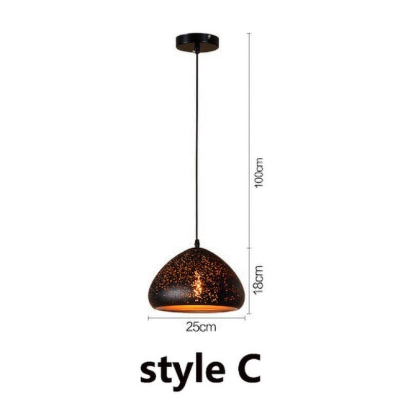 Nova Starry Warm Pendant Light For Modern Hallways