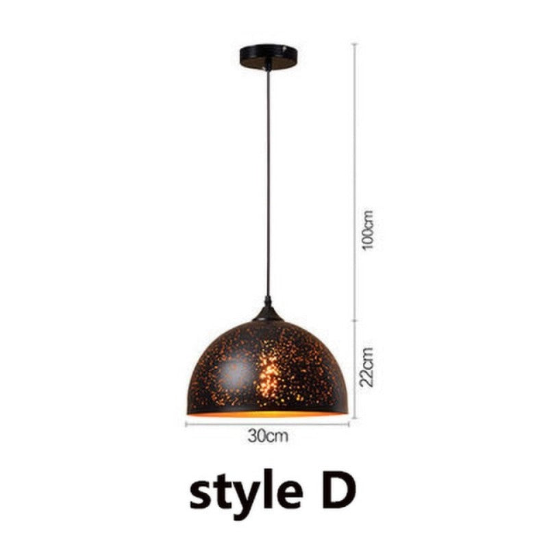 Nova Starry Warm Pendant Light For Modern Hallways