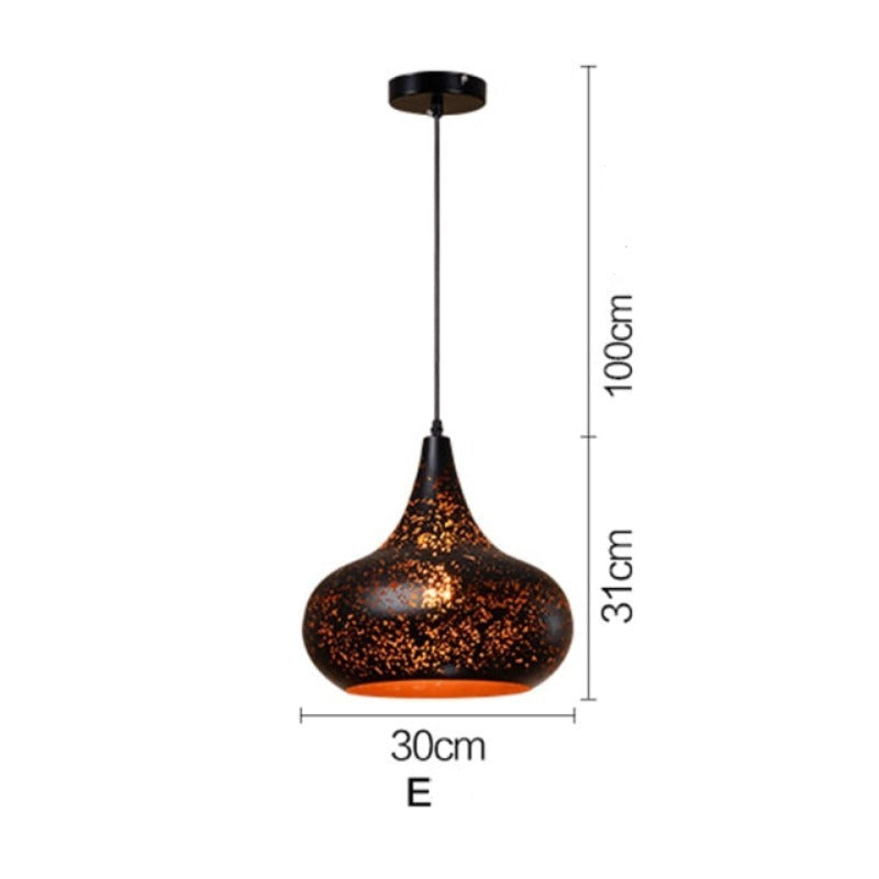 Nova Starry Warm Pendant Light For Modern Hallways